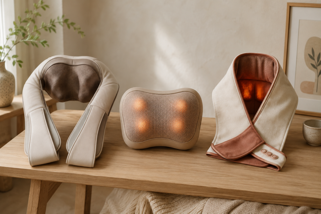 Types of Neck & Shoulder Massagers, Explained