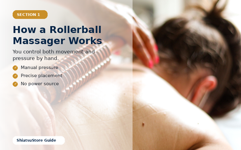 How a Rollerball Massager Works — rollerball massager for neck & back pain