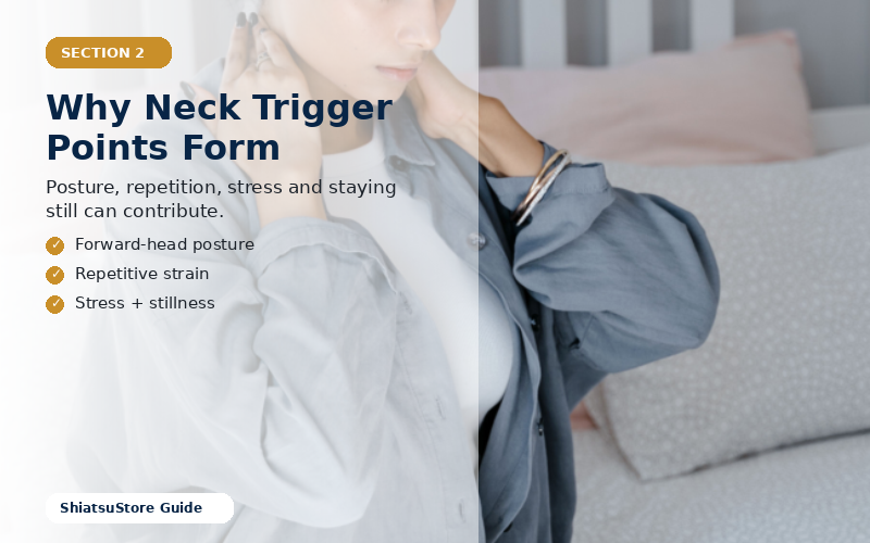 Why Trigger Points Form in the Neck and Shoulders — trigger point for neck