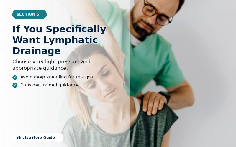 If You Specifically Want Lymphatic Drainage — lymphatic drainage neck massager