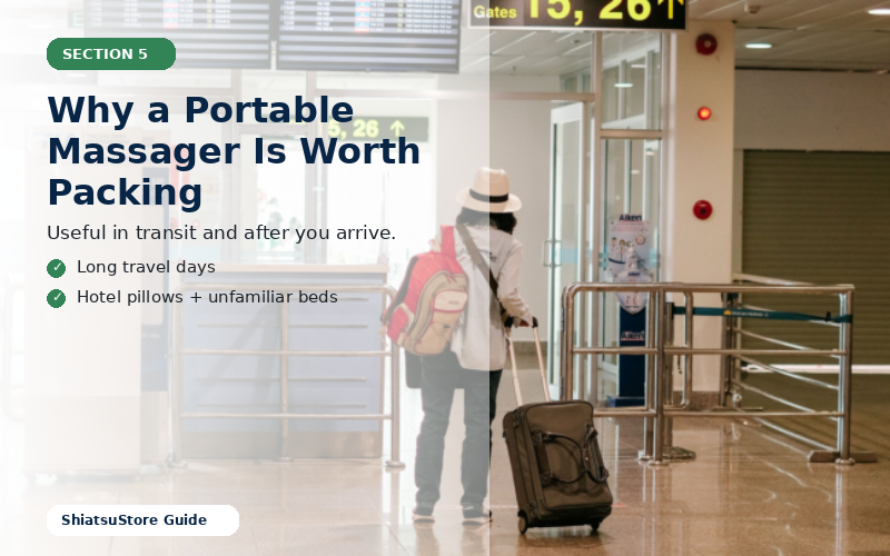Why a Portable Massager Is Worth Packing — portable neck massager