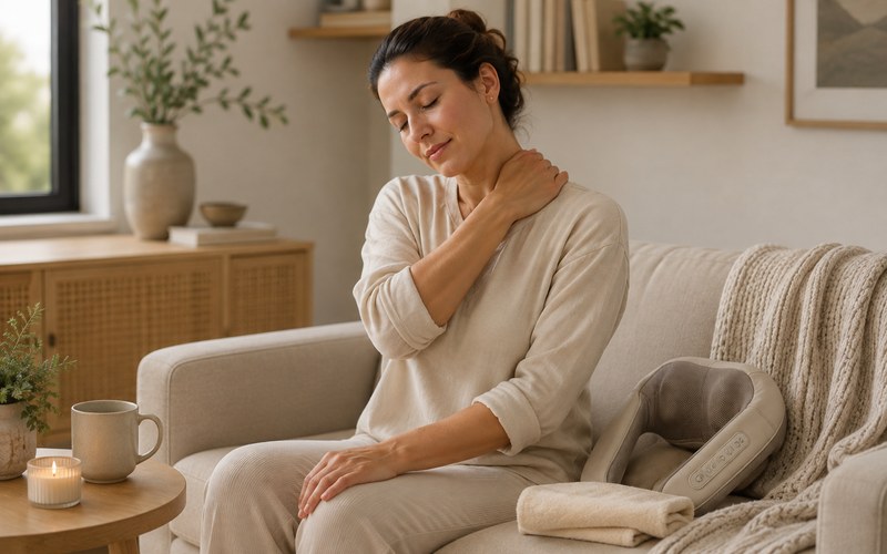 Ways to help relieve everyday neck and shoulder tension